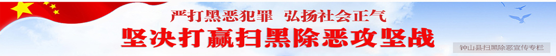 坚决打赢扫黑除恶攻坚战