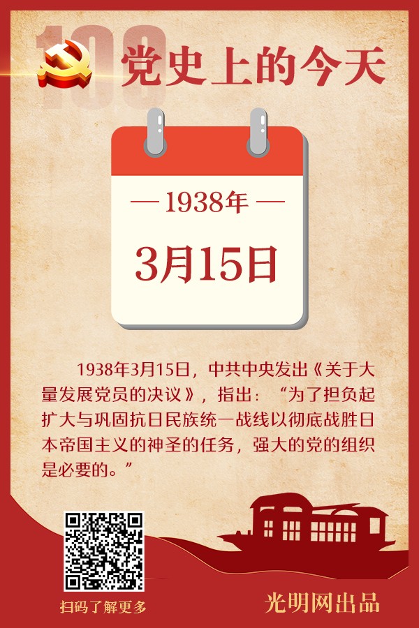 党史上的今天｜3月15日