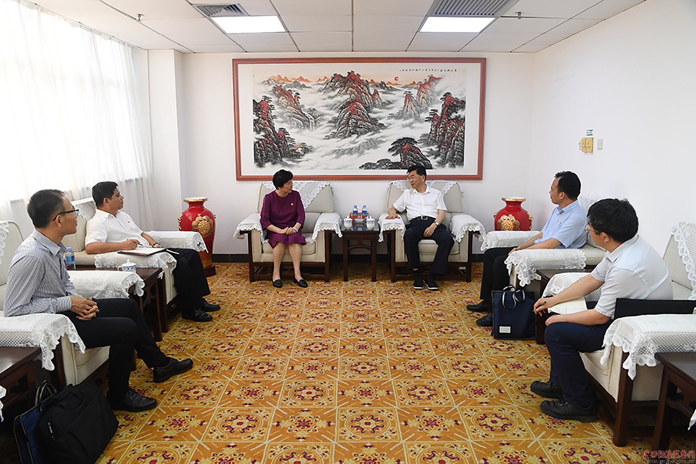 自治区党委党史学习教育第一巡回指导组到自治区纪委监委机关巡回指导